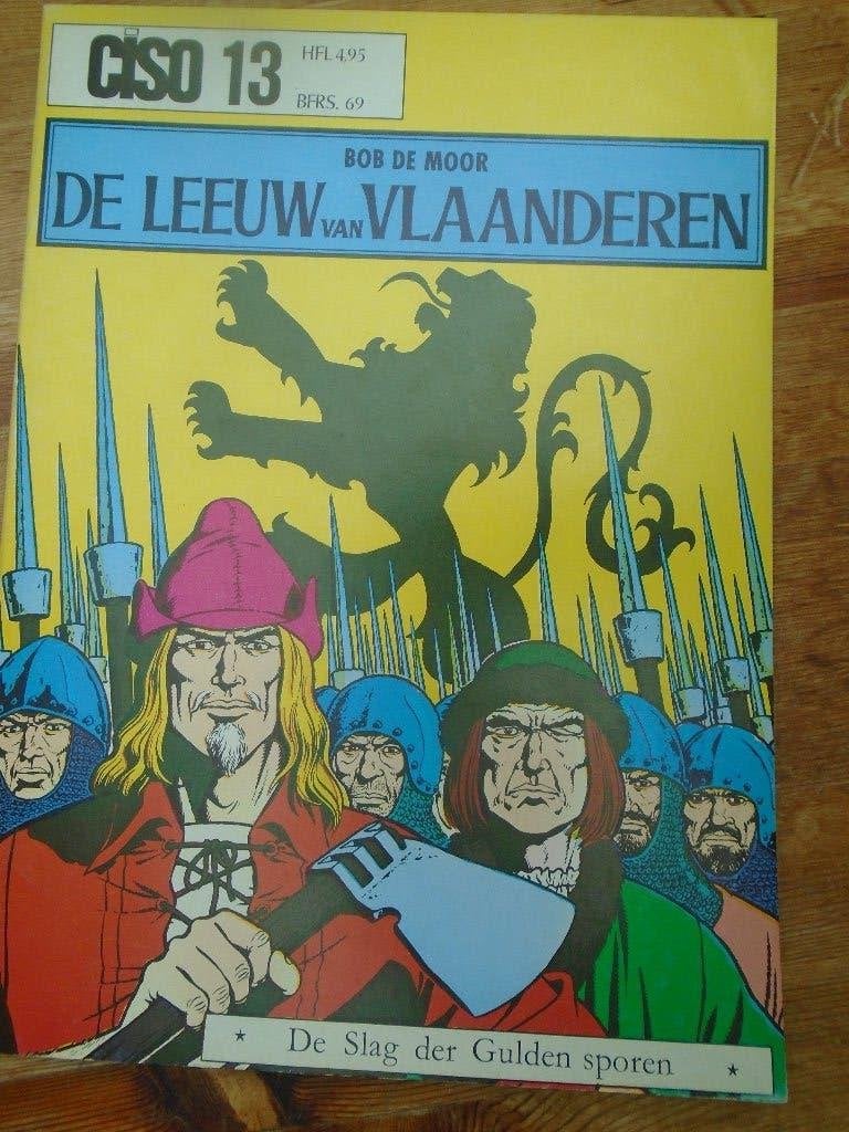 de leeuw van vlaanderen: bob de moor, Enlèvement ou Envoi, Une BD, Bob De Moor, Utilisé