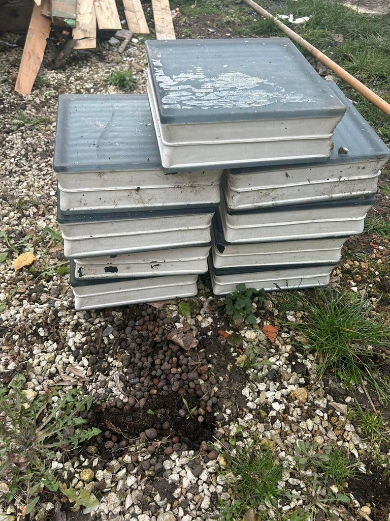 Bloc de construction en verre, Enlèvement, Utilisé, Autres matériaux, Carrelage mural