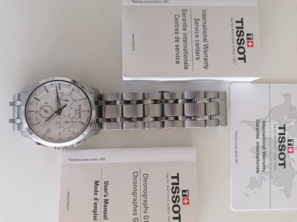 Tissot Horloge, Bijoux, Sacs & Beauté, Montres | Hommes, Montre-bracelet, Autres marques, Enlèvement ou Envoi, Acier