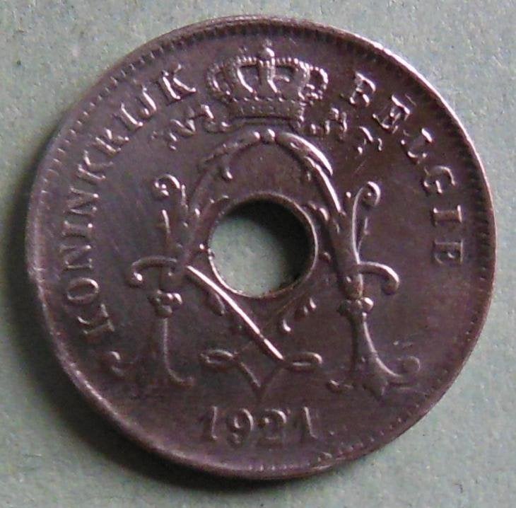 1921 10 centimen NL Albert 1er, Envoi, Métal, Monnaie en vrac