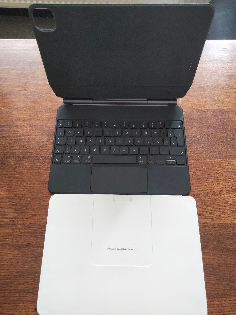 Apple Magic Keyboard voor iPad A2261 – Zwart, Ophalen of Verzenden, Zo goed als nieuw, Draadloos, Apple