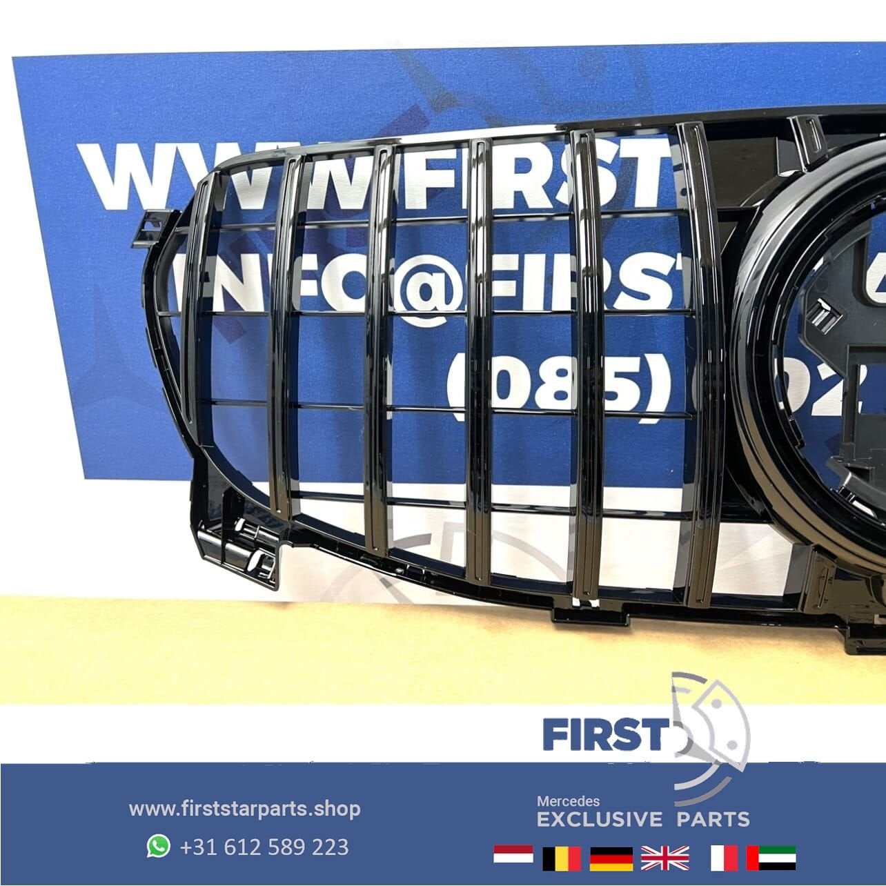 W167 X167 GLS AMG GT GRIL 2019-2025 PANAMERICANA GRILLE VOOR, Auto-onderdelen, Gebruikt, -, Ophalen of Verzenden, -