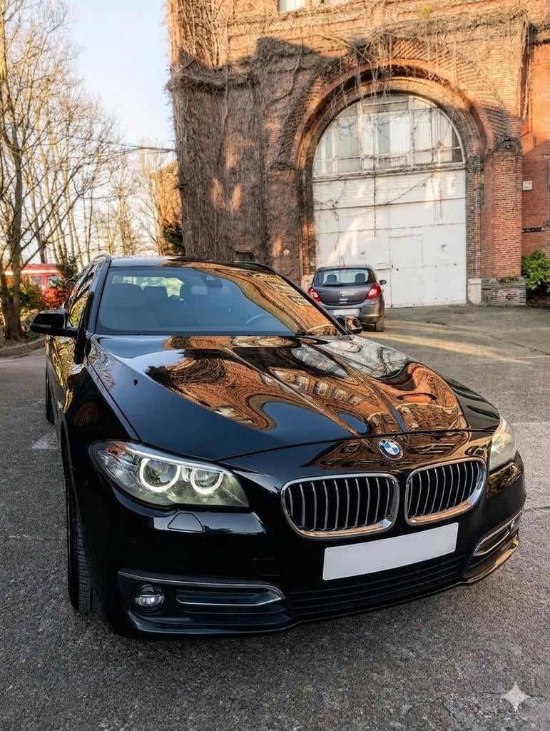 BMW 520d Xdrive, SOFT-CLOSE, Head UP display,, Auto's, BMW, Automaat, 1995 cc, Zwart, Particulier