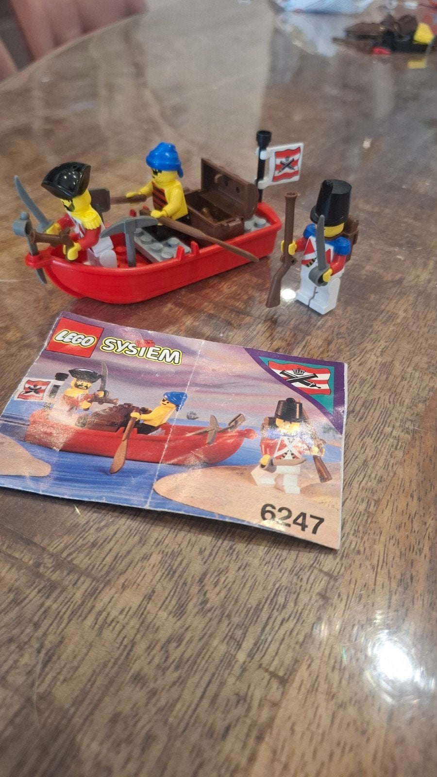 lego piraten 6247 Bounty boat, Lego, Ensemble complet, Enlèvement, Instructions incluses
