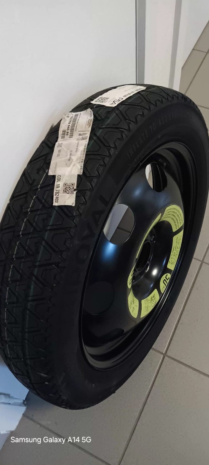 reservewiel + volledige kit, Auto-onderdelen, Ophalen