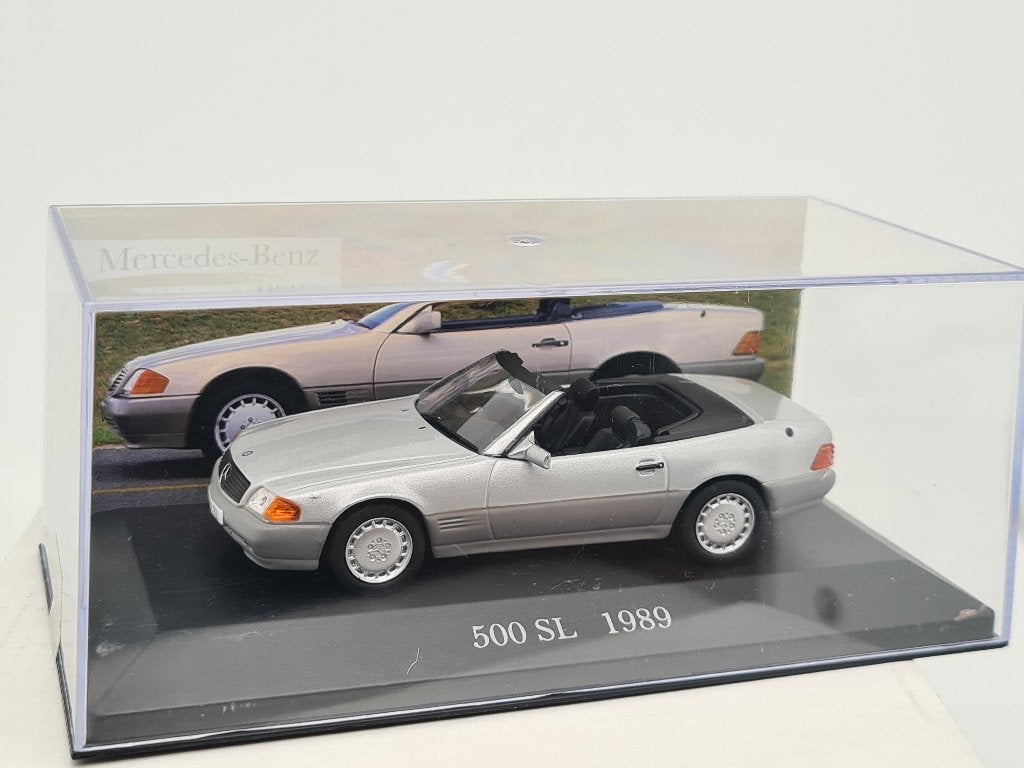 Mercedes Benz 500SL cabriolet - 1/43, Envoi, Comme neuf, Voiture
