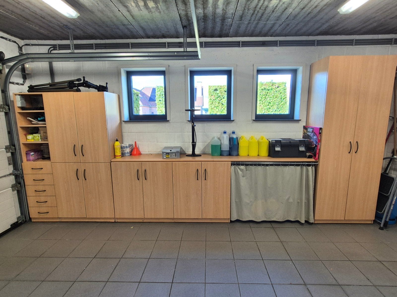 Opbergkasten voor garage of berging, Huis en Inrichting, Ophalen