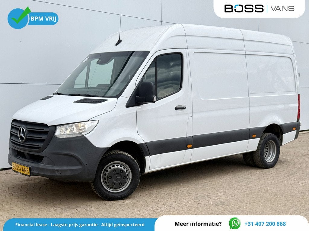 Mercedes-Benz Sprinter 516 2.2 CDI L2H2 Dubbellucht 10 Inch, Achat, Entreprise, 3 places, Boîte manuelle