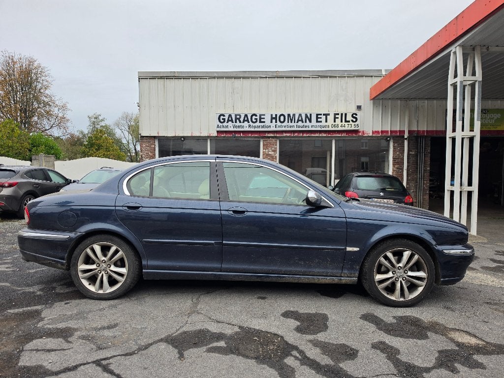 JAGUAR X-TYPE V6 2.5 4x4, Autos, Cuir, Achat, Entreprise, 6 cylindres