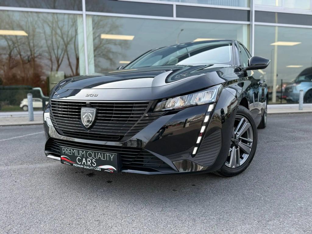 Peugeot 308 AUTOMAAT / CARPLAY / SENSOREN / NAVI /AIRCO /, Auto's, Peugeot, Automaat, Stof, 1199 cc, Zwart