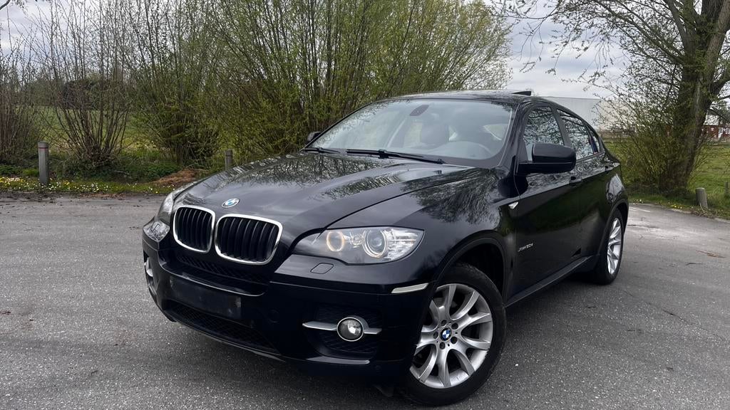 BMW X6 3.0Da X-Drive facelift in perfect rijdende staat, Auto's, Automaat, 2995 cc, Zwart, Bedrijf