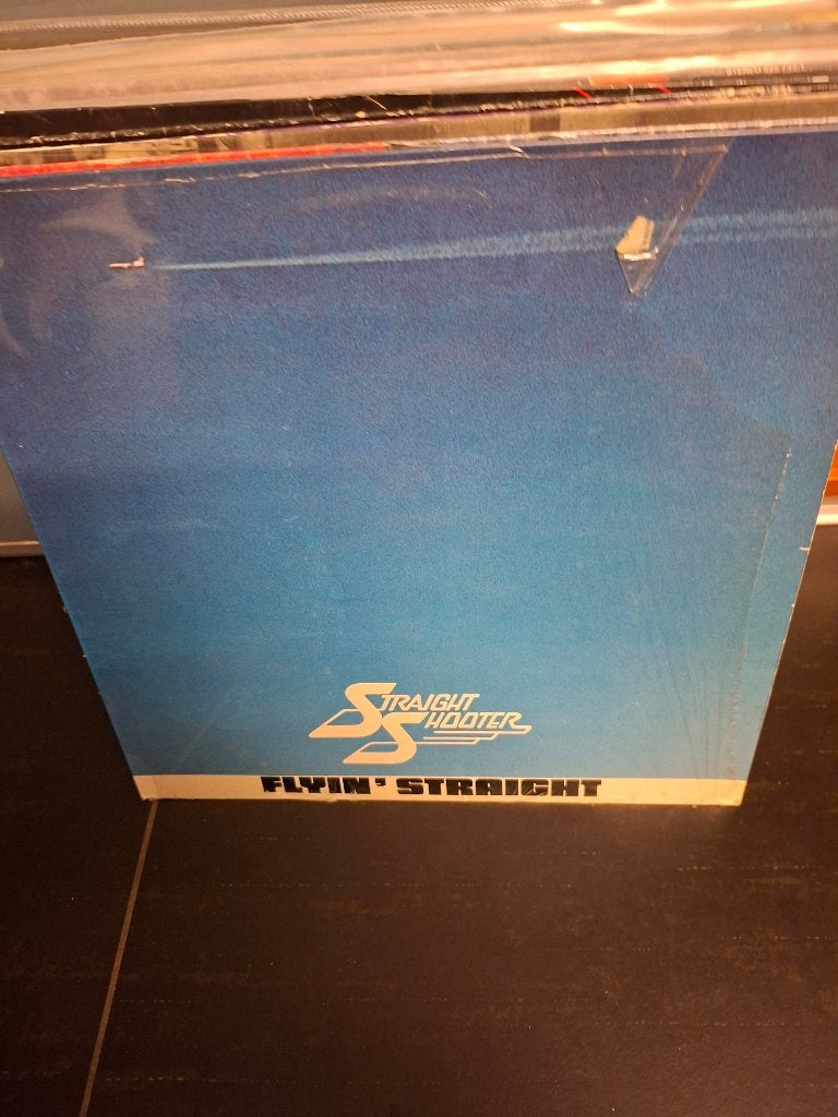 lp - straight shooter - flyin straight - bak 6, Enlèvement ou Envoi, Comme neuf, Hard rock, Pochette photo