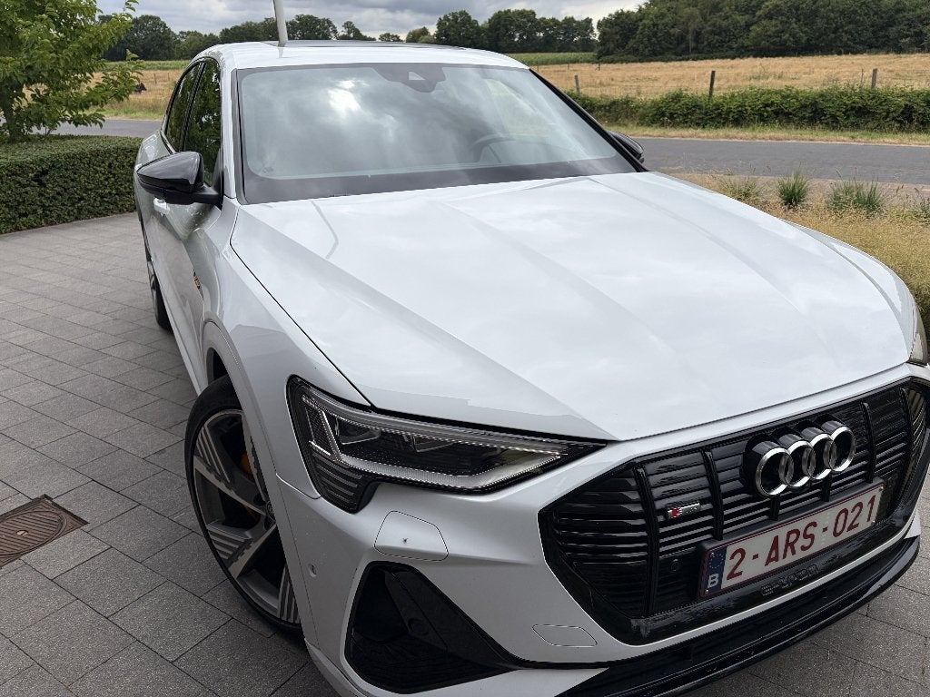 Audi e-tron Sportback 55quattro/S-Line/Cognac/Panoramic Roof, Autos, Cuir, Achat, 1800 kg, Entreprise