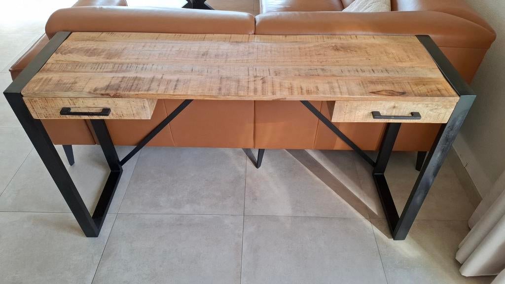 Nieuwe bureau mangohout, Ophalen, Nieuw