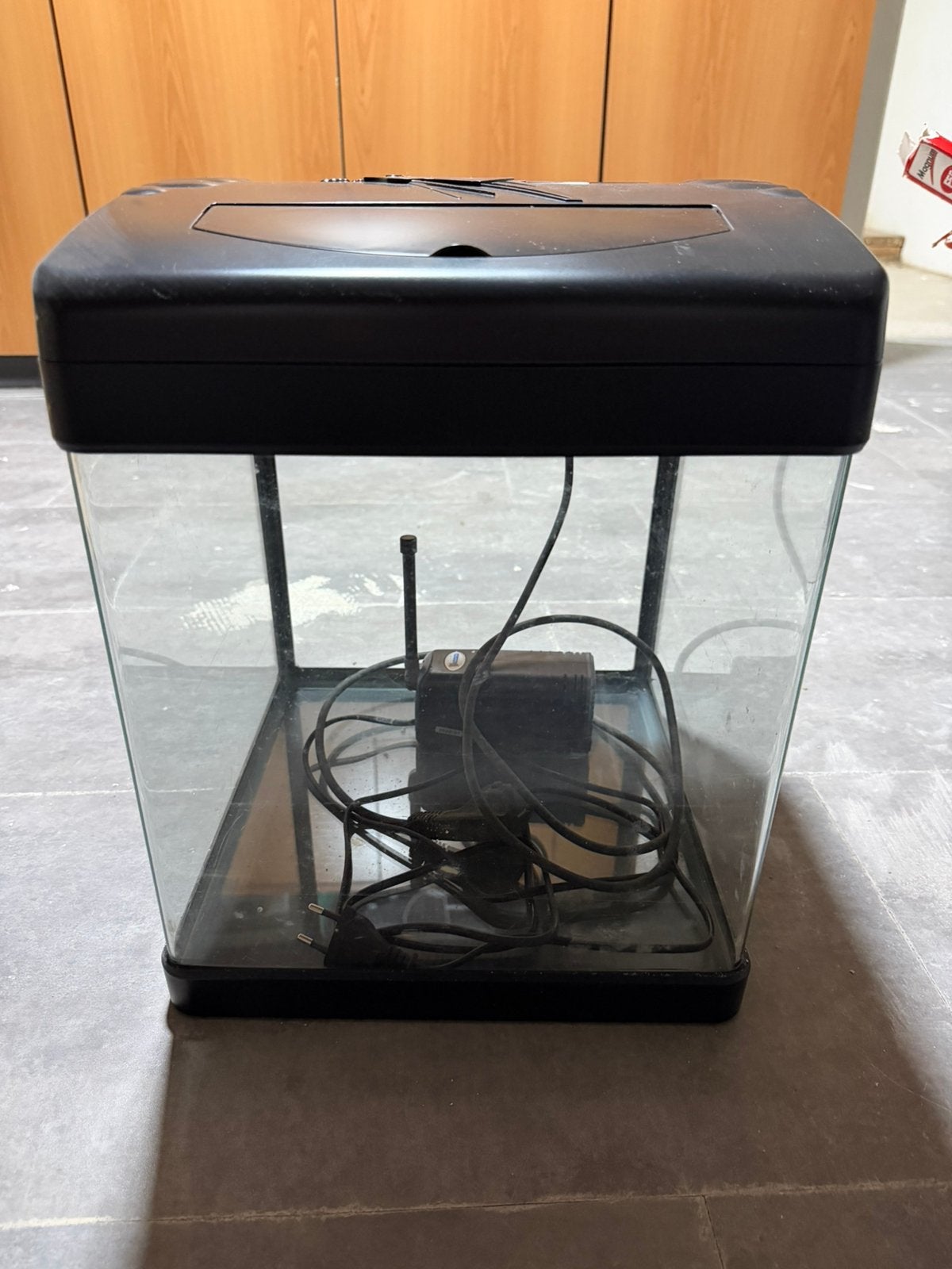 Aquarium met filter, Ophalen, Zo goed als nieuw, Filter