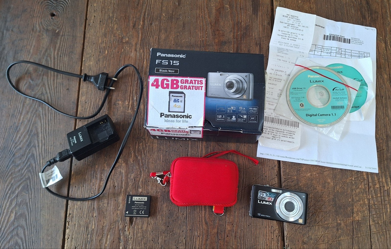 Panasonic DMC-FS15 fototoestel, Ophalen of Verzenden