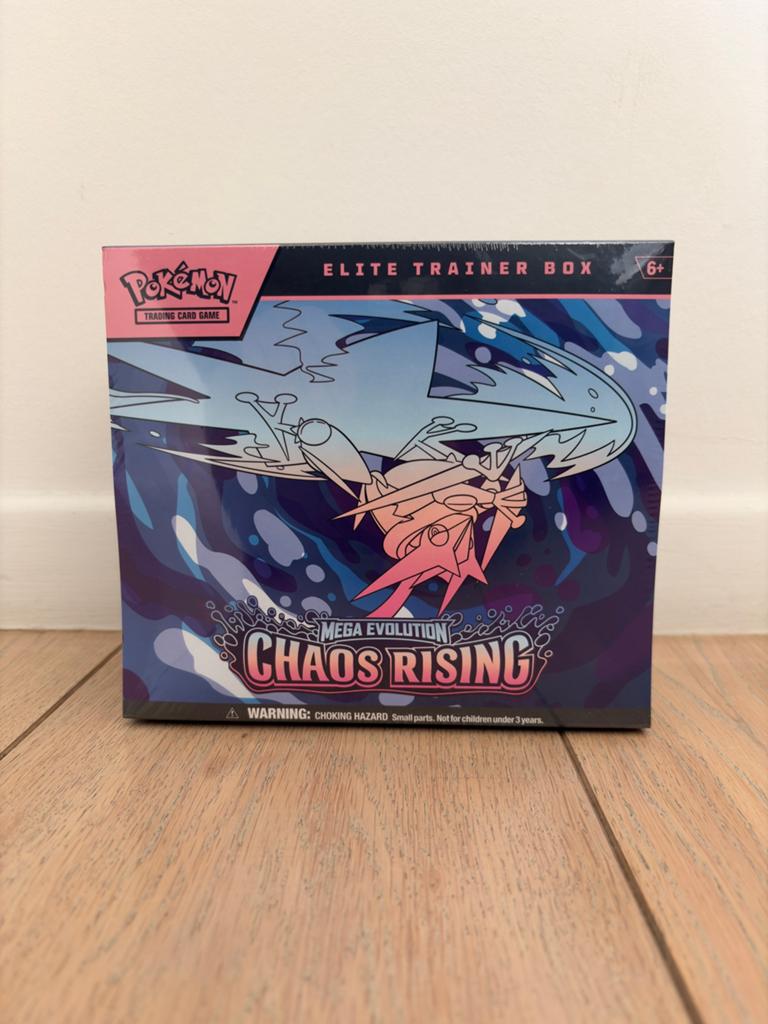 Pokémon Chaos Rising Elite Trainer Box, Ophalen of Verzenden, Nieuw