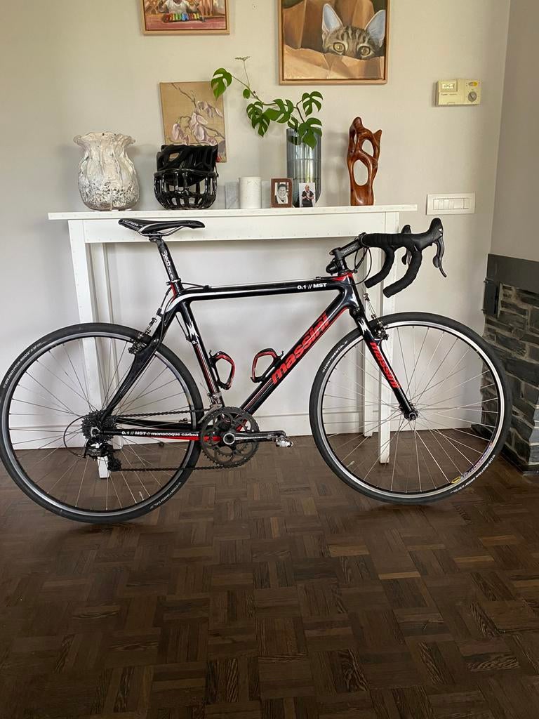 Carbon koersfiets, Fietsen en Brommers, Fietsen | Racefietsen, Ophalen, Zo goed als nieuw, Carbon