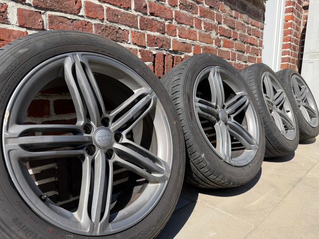 Jantes Audi RS6 de 20 pouces d'origine + de tres bons pneus, Autos : Pièces & Accessoires, Pneus & Jantes, Pneus et Jantes, 255 mm