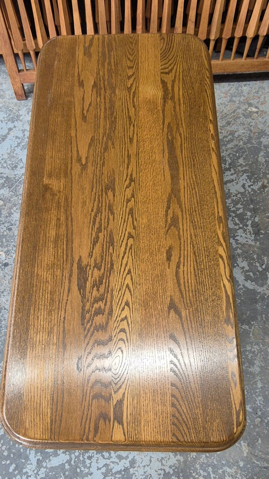 Massief Eiken salontafel, Ophalen