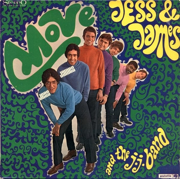 JESS & JAMES MOVE, Cd's en Dvd's, Vinyl | Rock, Gebruikt, Poprock, LP, Fotohoes, 12 inch, Ophalen of Verzenden