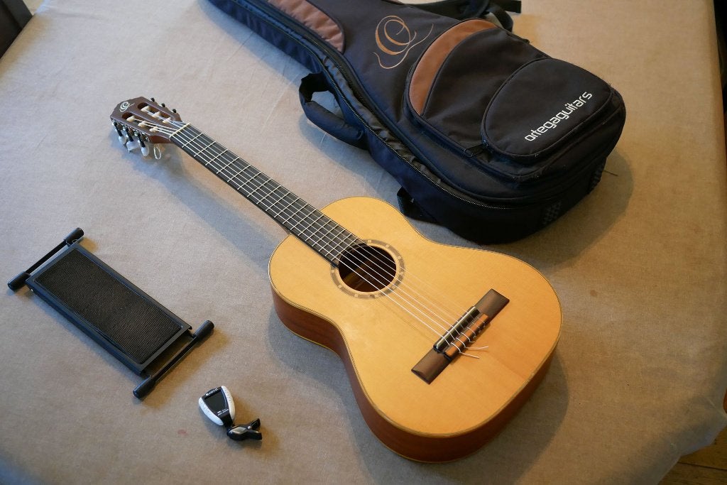 Ortega 3/4 klassieke gitaar, Muziek en Instrumenten, Ophalen, Gebruikt, Klassieke of Spaanse gitaar, Met koffer