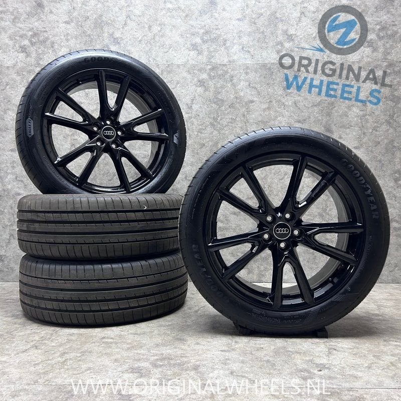 20 inch originele velgen + zomerbanden Audi Q5 SQ5 80A071490, Pneus et Jantes, -, Utilisé, 20 pouces