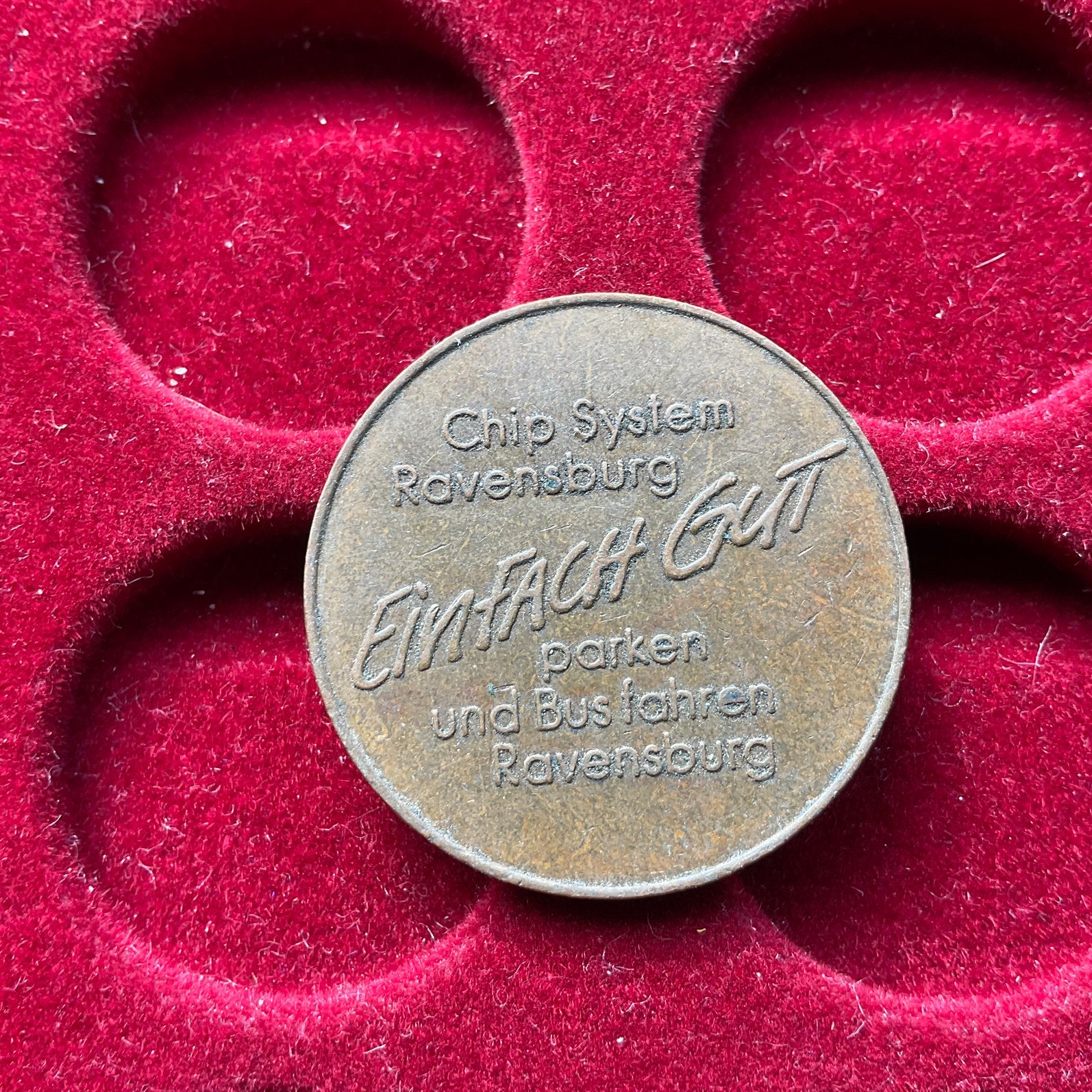 Ravensburger Parken und Bus Fahren penning  - 2000, Verzenden, Brons