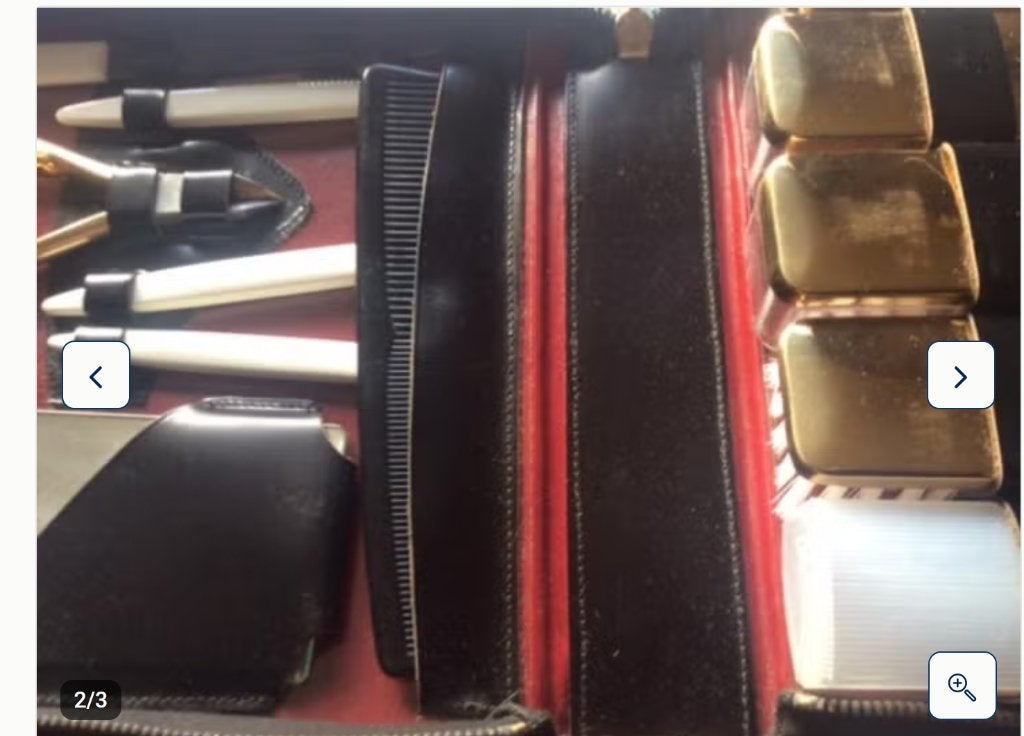 Trousse de beauté vintage, Bijoux, Sacs & Beauté, Boîtes de maquillage & Beauty case, Enlèvement ou Envoi, Comme neuf, Noir, Rigide