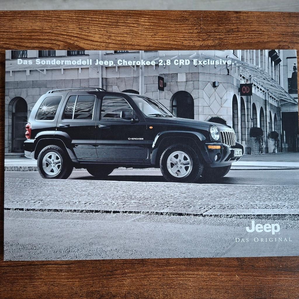 JEEP CHEROKEE 2.8 CRD Exclusif 10/2004, Enlèvement ou Envoi, Neuf