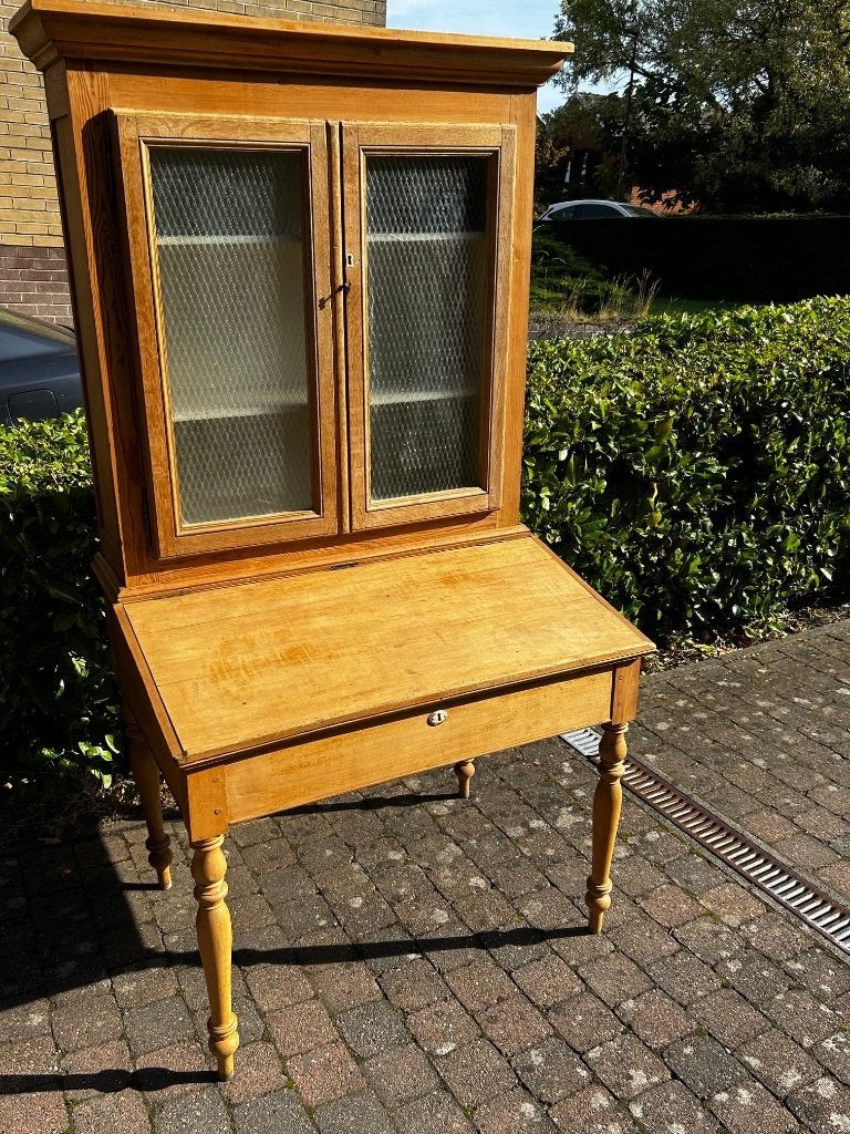 Secrétaire vintage, Maison & Meubles, Enlèvement, Comme neuf, Vintage secrétaire rustique