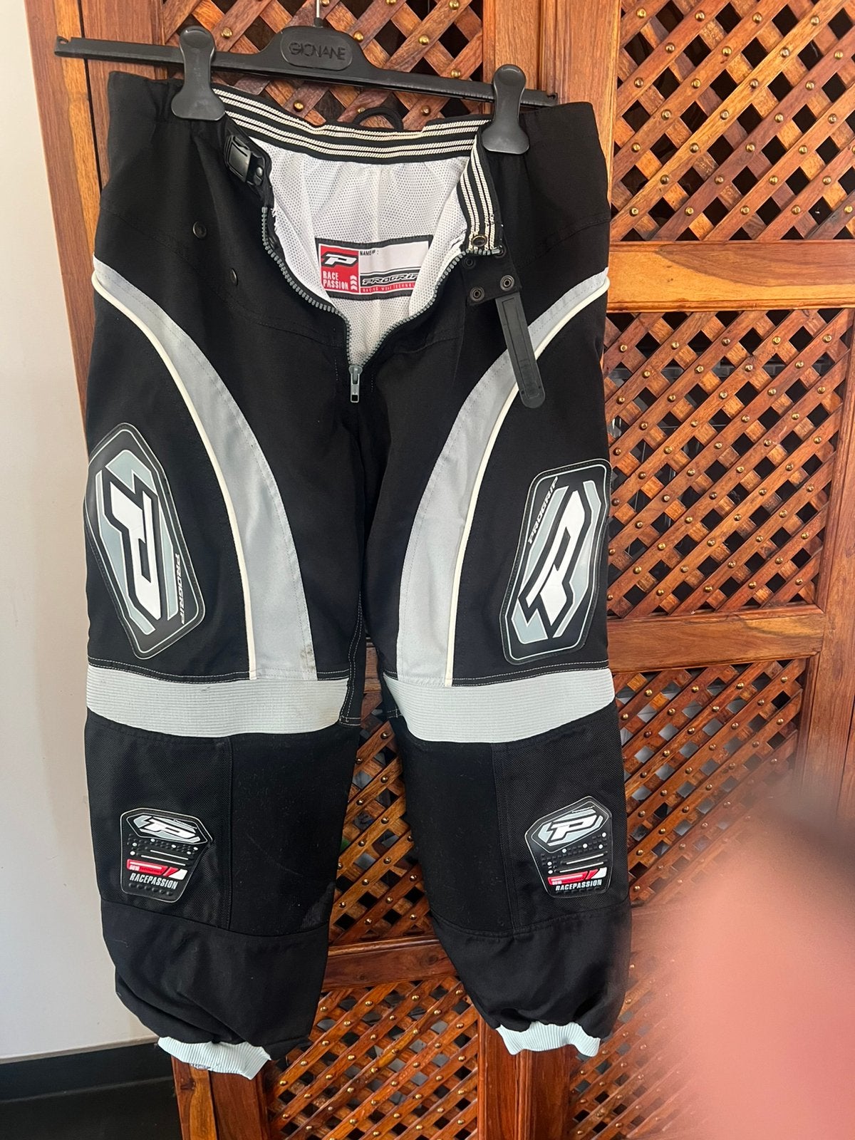PRO GRIP Race Passion motorcross broek maat 36 zwart/grijs, Ophalen, Tweedehands, Heren, Motorcrosskleding