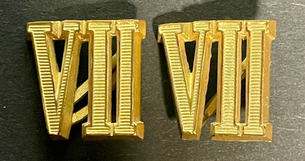 WW2 Wehrmacht Auflagen"Wehrkreis VII" für Offiziere, Ophalen of Verzenden