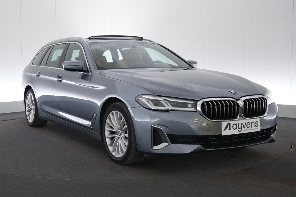 (2AHU347) BMW 5 SERIES TOURING, Argent ou Gris, 139 g/km, Euro 6, Entreprise