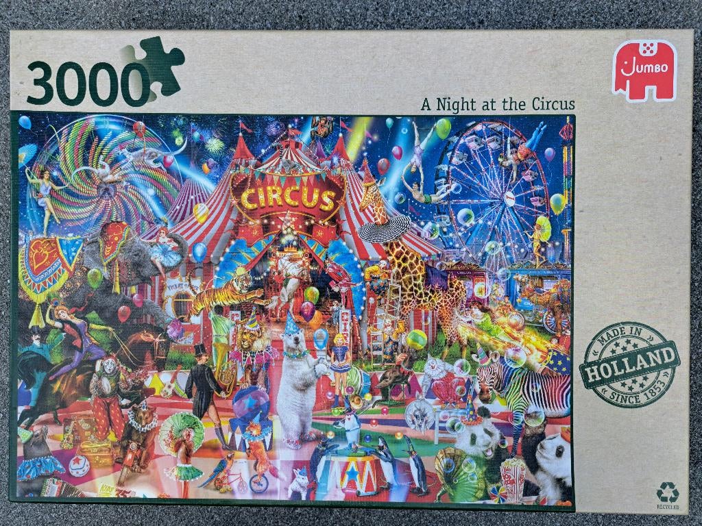 puzzel, Enlèvement, Plus de 1 500 pièces, Comme neuf, Puzzle