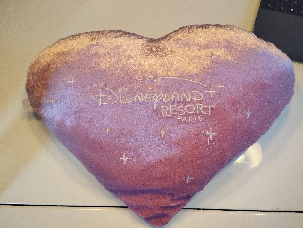 Hartkussen van Disney Princesses (Vintage), Ophalen of Verzenden, Assepoester of Belle, Gebruikt, Knuffel