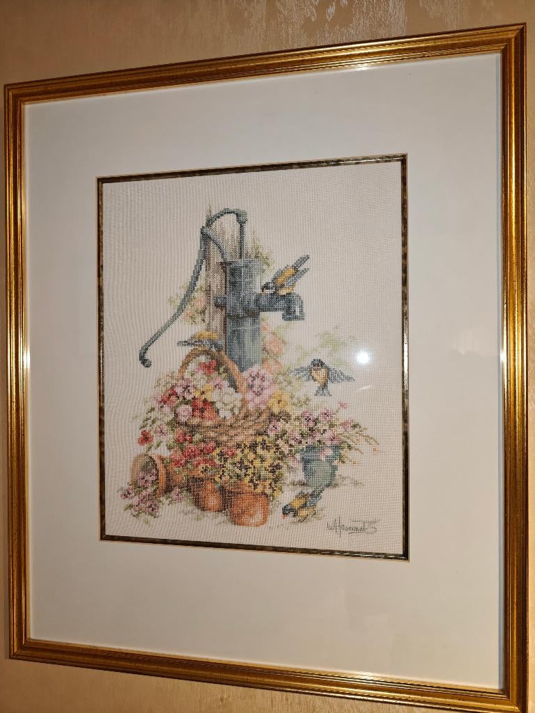 Schilderij in Kruisjes steek, Huis en Inrichting, Ophalen, Gebruikt, Schilderij
