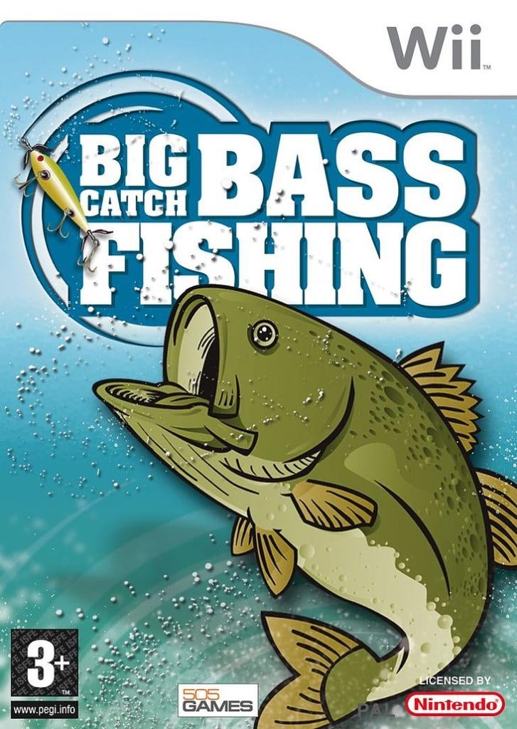 Big Catch Bass Fishing, Enlèvement ou Envoi, 1 joueur, Utilisé, À partir de 3 ans