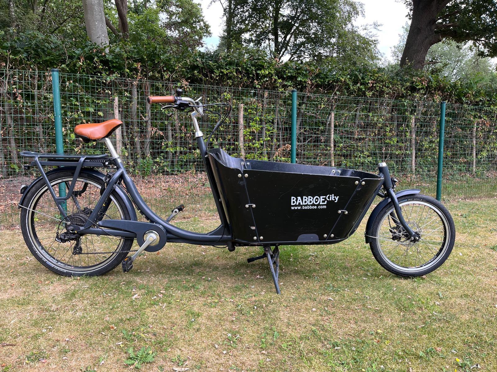 Elektrische bakfiets Babboe city, Fietsen en Brommers, Fietsen | Bakfietsen, Gebruikt, Elektrisch, 2 kinderen, Ophalen