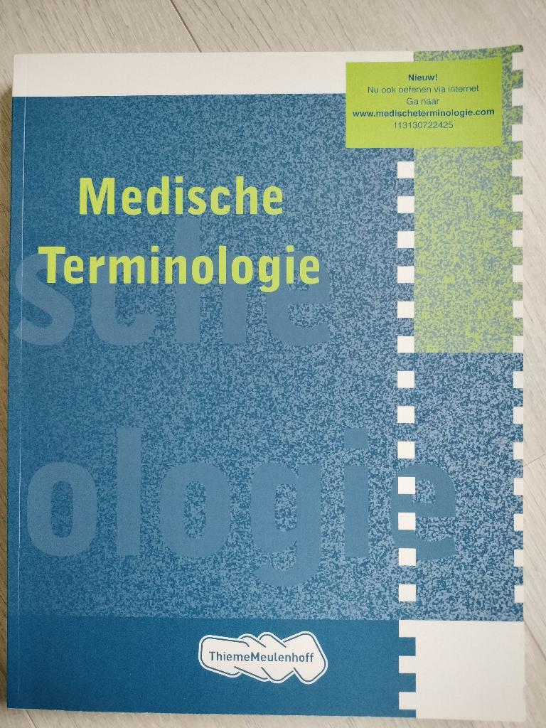Medische Terminologie, Ophalen of Verzenden, Nieuw, Hoger Onderwijs