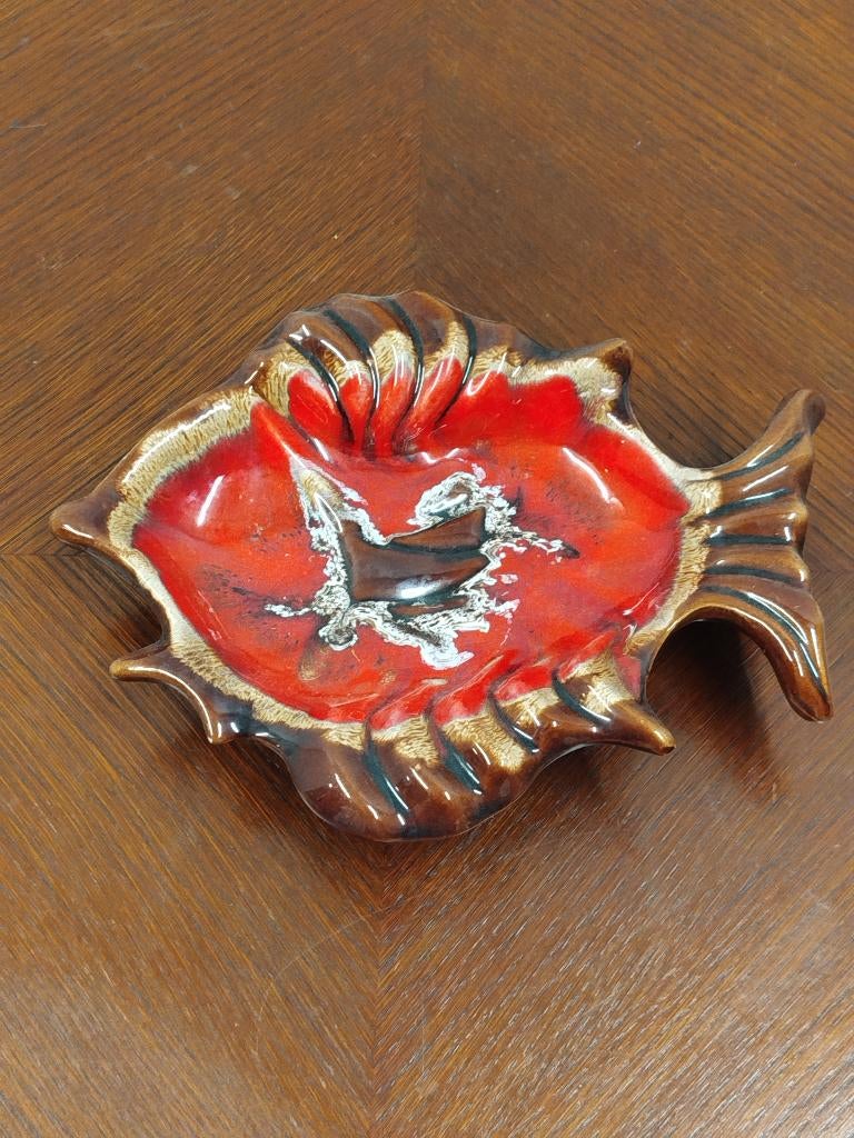 Vallauris vis schaaltje – Vide-poche, Ophalen of Verzenden