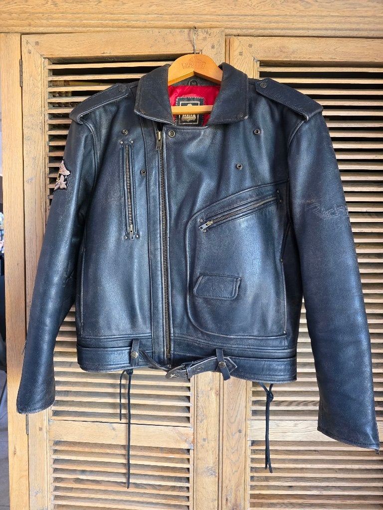 veste cuir vintage, Motoren, Ophalen, Tweedehands, Heren, RICHA