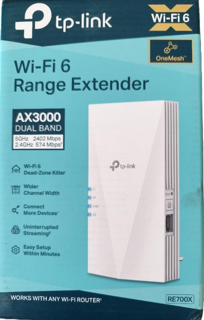 Wifi 6 range extender, Computers en Software, Ophalen of Verzenden, Zo goed als nieuw, TP-Link
