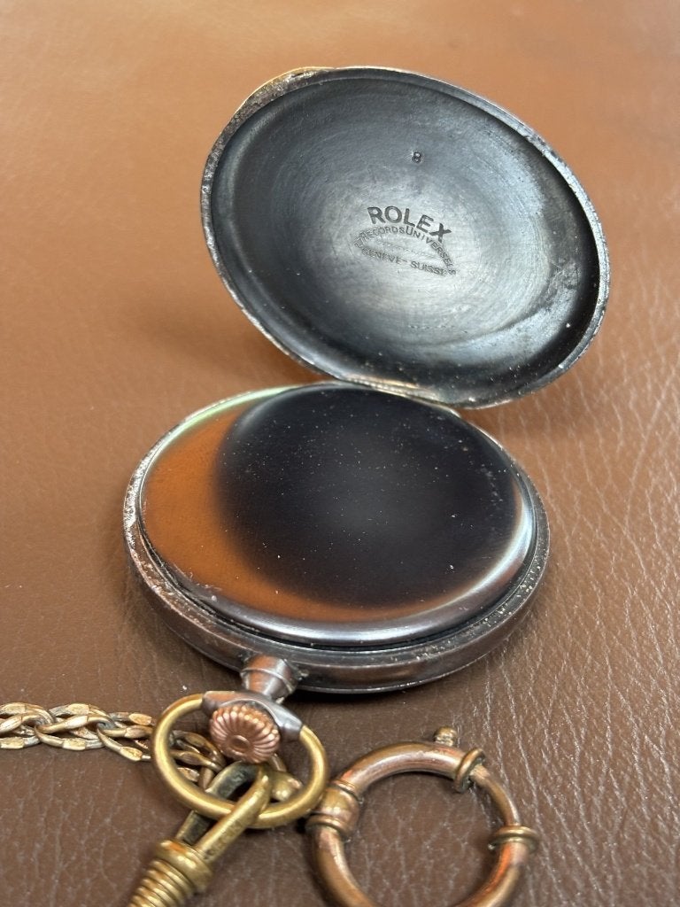 Rolex de poche ancienne - Logo Belgique (À réparer), Enlèvement, Utilisé, Ustensile