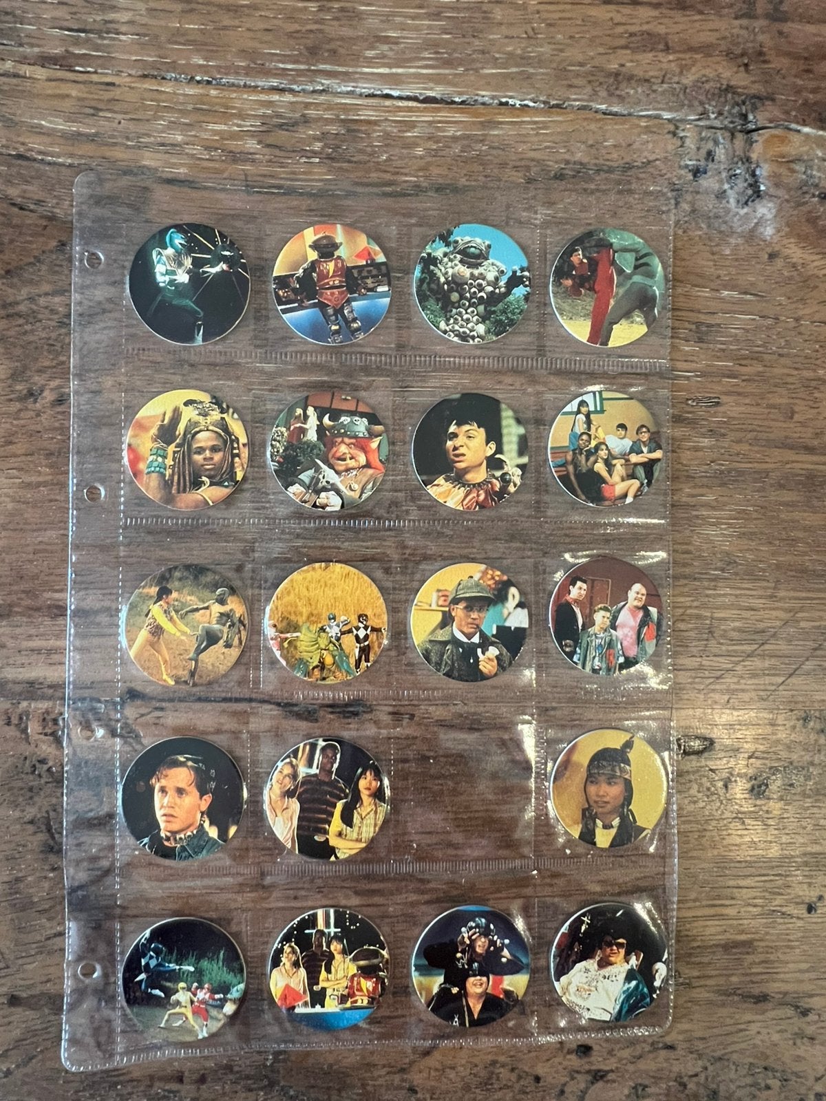 Flippo’s - Serie Power Rangers  + Slammers, Verzamelen, Flippo's, Ophalen of Verzenden, Verzameling