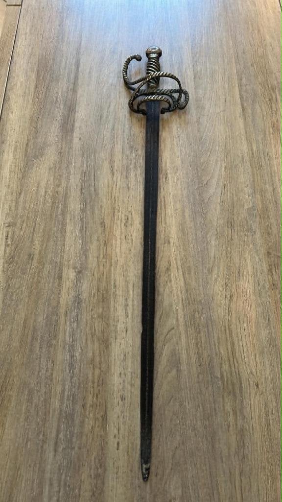 épée rapière, Ophalen, Landmacht, Zwaard of Sabel