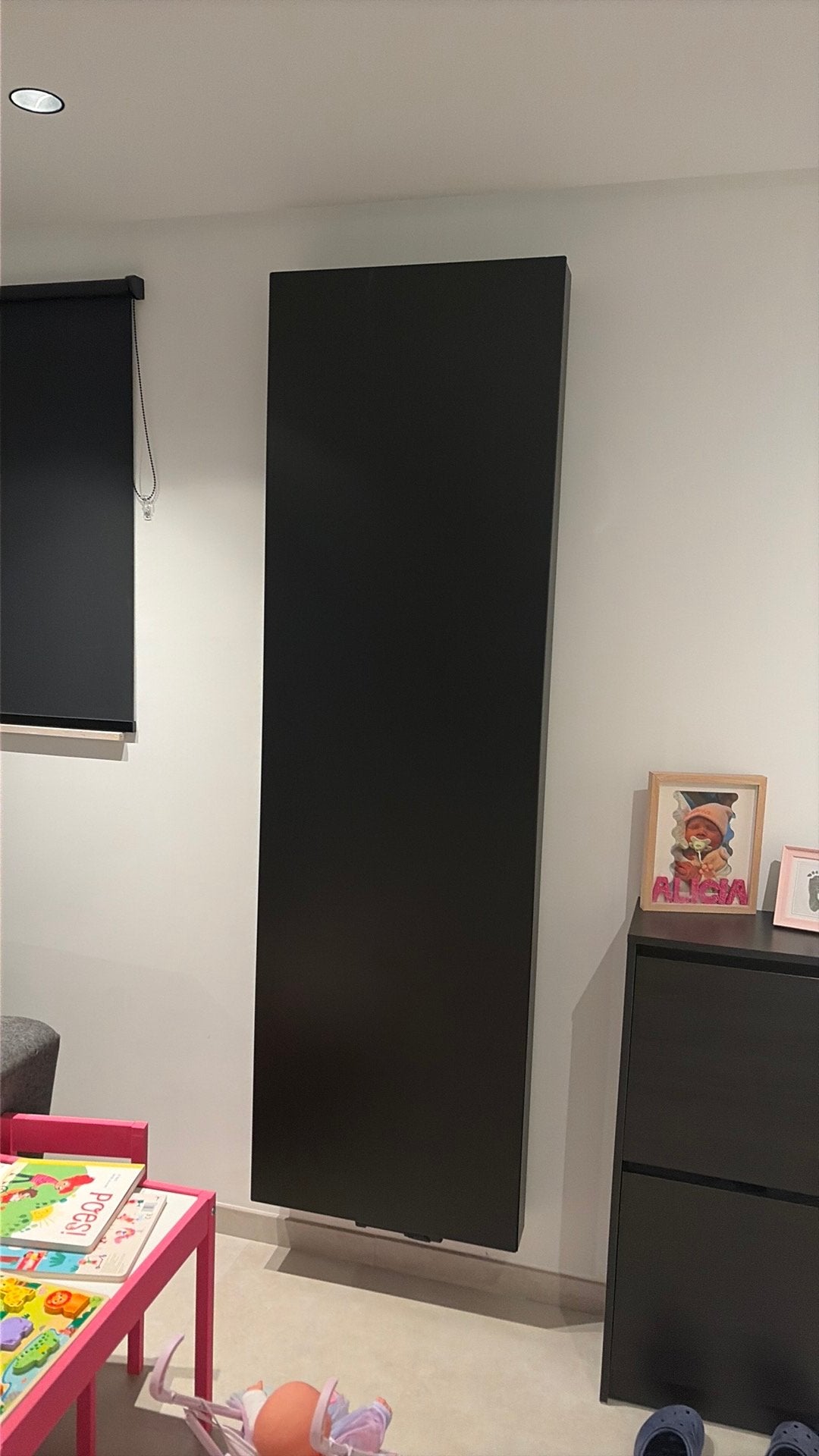 Type 22 verticale radiator - Mat Zwart, Doe-het-zelf en Bouw, Verwarming en Radiatoren, Ophalen, Hoog rendement (Hr), Radiator