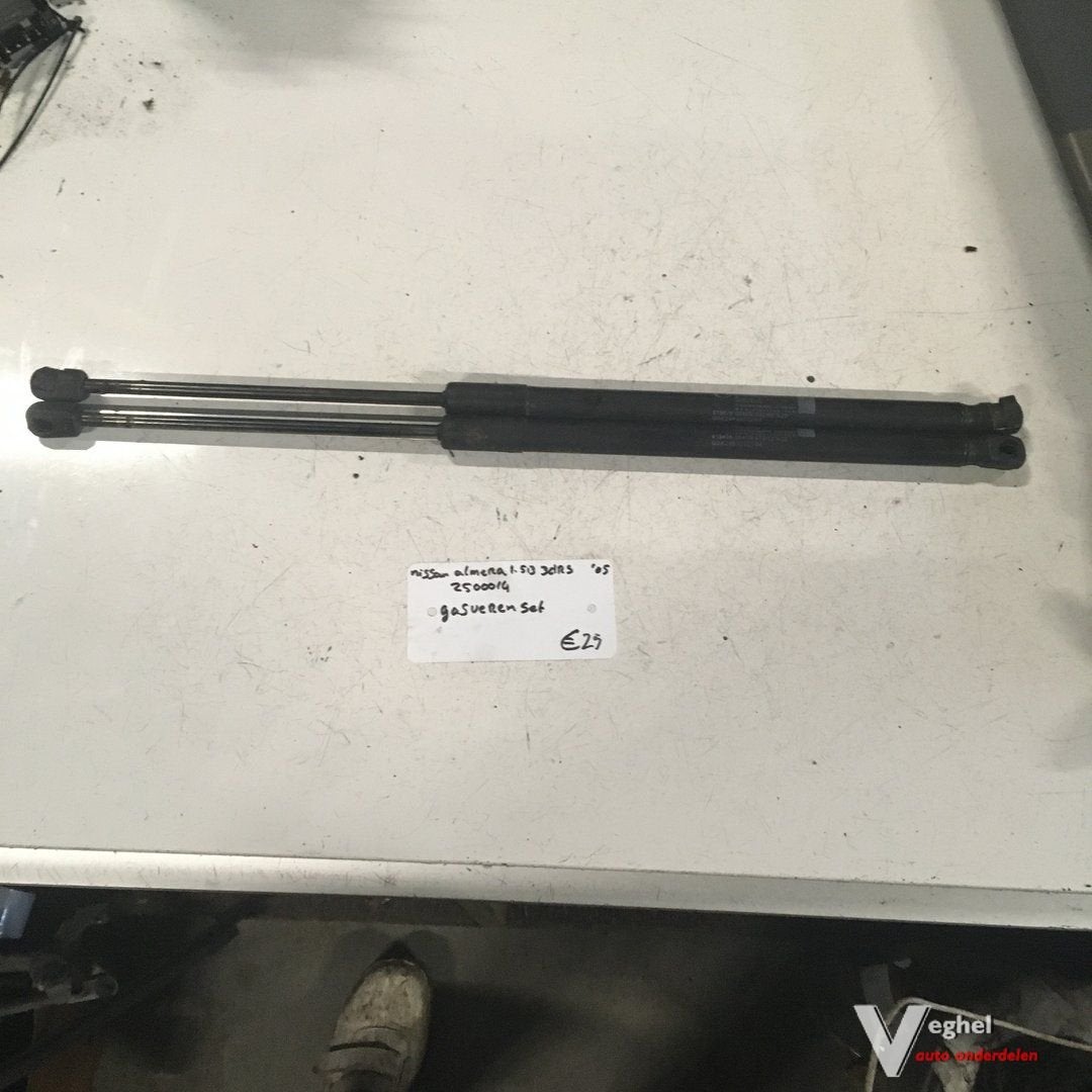 Nissan Almera 1.5 B 3drs 2005 2500014  Gasveren set achter, Gebruikt, -, -, Ophalen of Verzenden