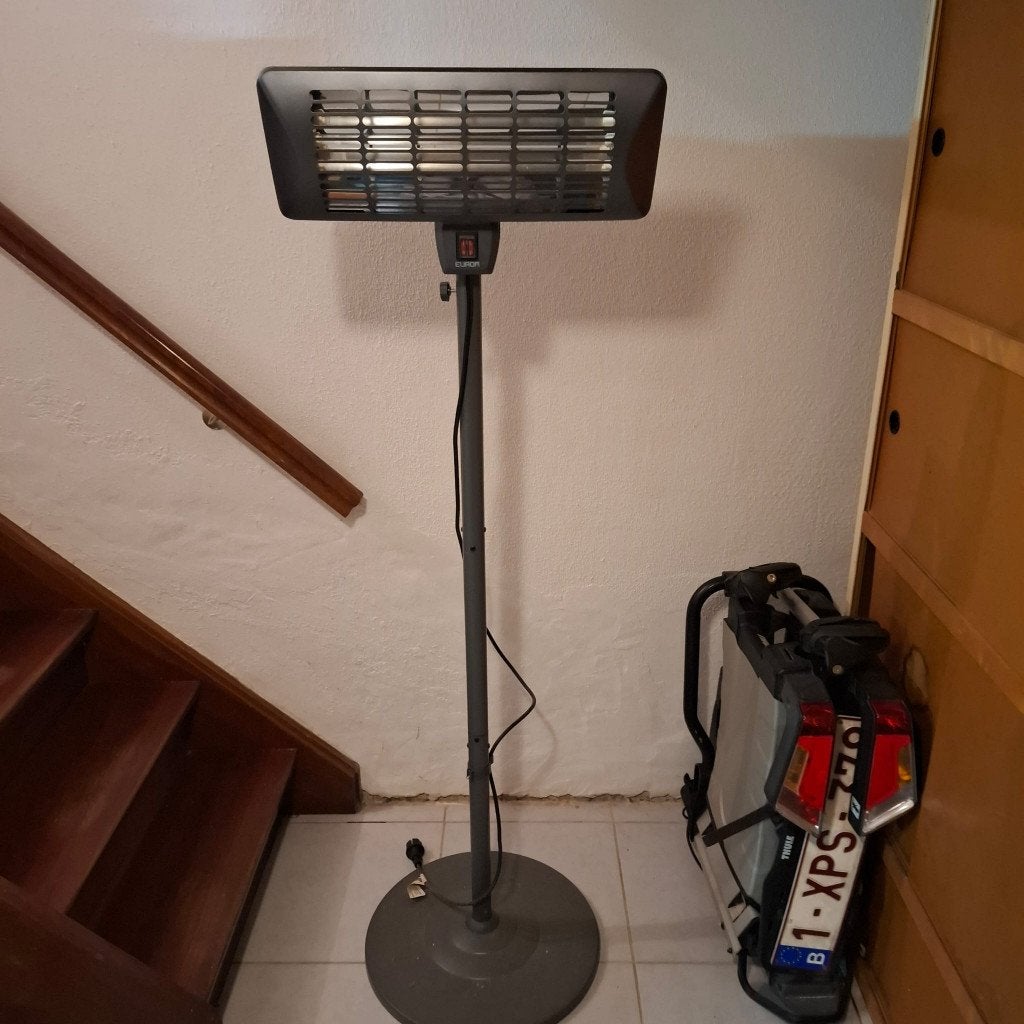 Chauffe-terrasse (comme neuf), Électrique, Sol, Comme neuf, Enlèvement
