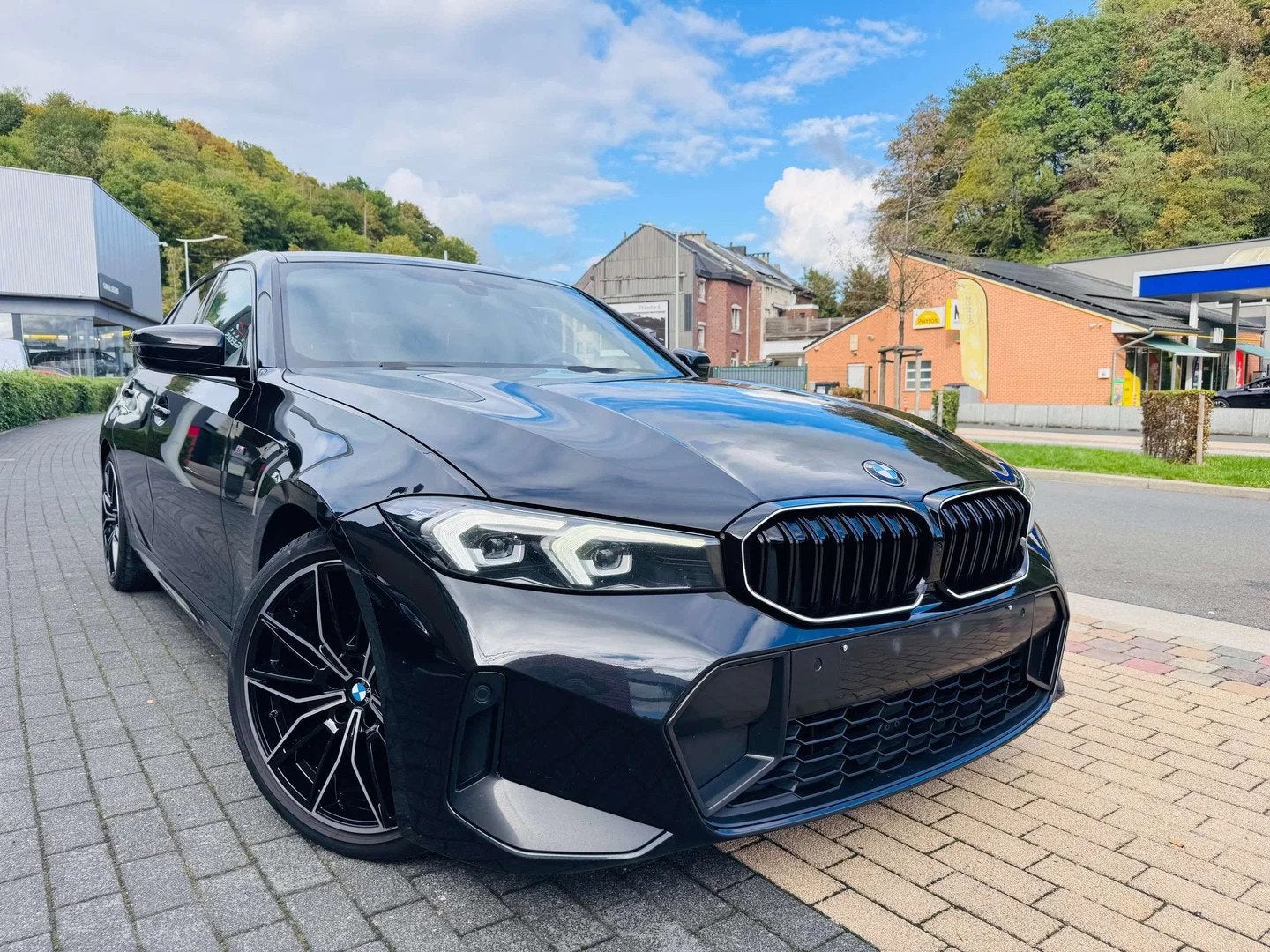 BMW 3 Serie 316 PACK-M - 11/2022 MODELE FACELIFT 2023, Achat, 4 portes, Noir, Automatique